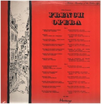 LP 19th Century French Opera Mireille, le Diable, la Juive a.o. NEAR MINT