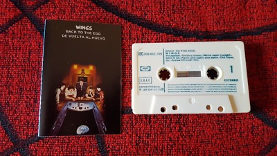 WINGS *Back to the Egg (De Vuelta Al Huevo)* 1979 Spain CASSETTE PAUL McCARTNEY