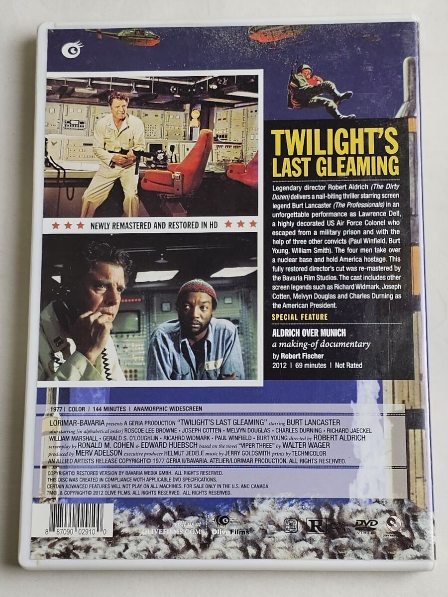 Twilight's Last Gleaming (DVD) Burt Lancaster Richard Widmark Charles Durning Twilight's Last Gleaming (DVD) Burt Lancaster Richard Widmark Charles Durning