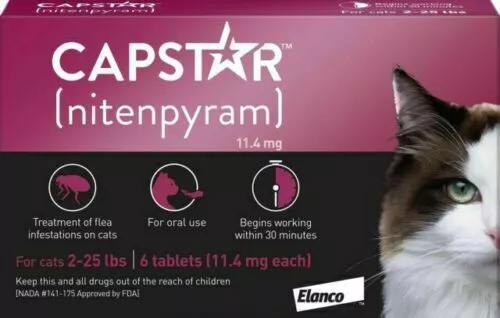 Capstar flea top pills for cats