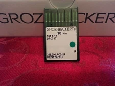 Groz-Beckert Sewing Needles 135x17 Singer, Juki, Consew Upholstery Walking Foot