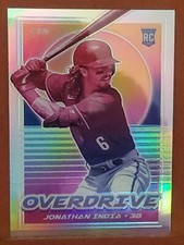 2021 Panini Overdrive Holo #24 Jonathan India REDS