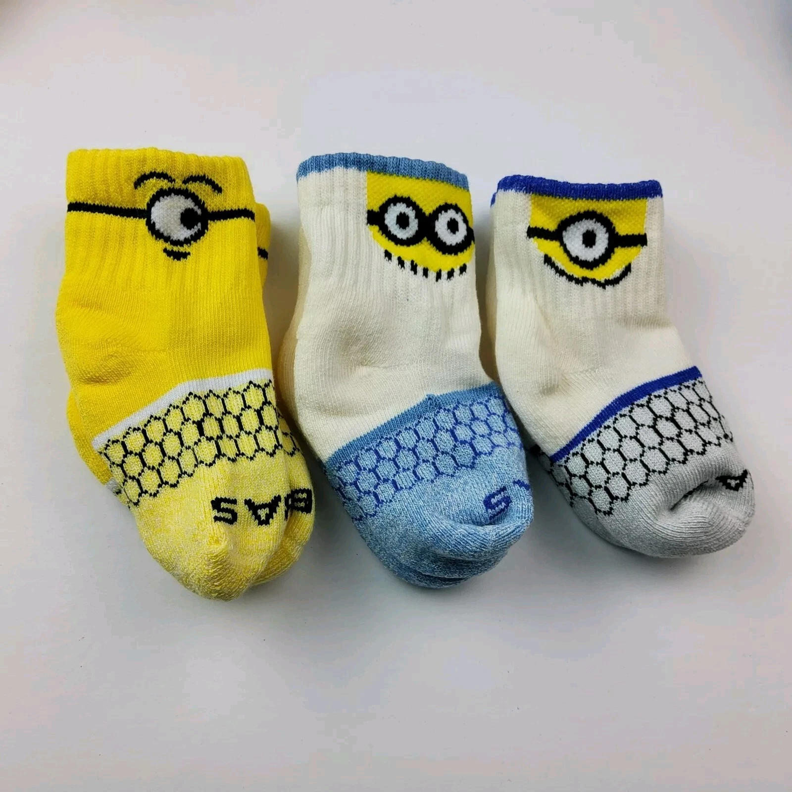 Bombas Toddler Minions Socks Lot Of 3 Pairs Size T
Opens in a new window or tab