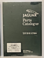 Jaguar Xj-s 3.6 And 5.3 Parts Catalogue 1987 On Rtc9900ca New Sealed Jaguar Xj-s 3.6 And 5.3 Parts Catalogue 1987 On Rtc9900ca New Sealed