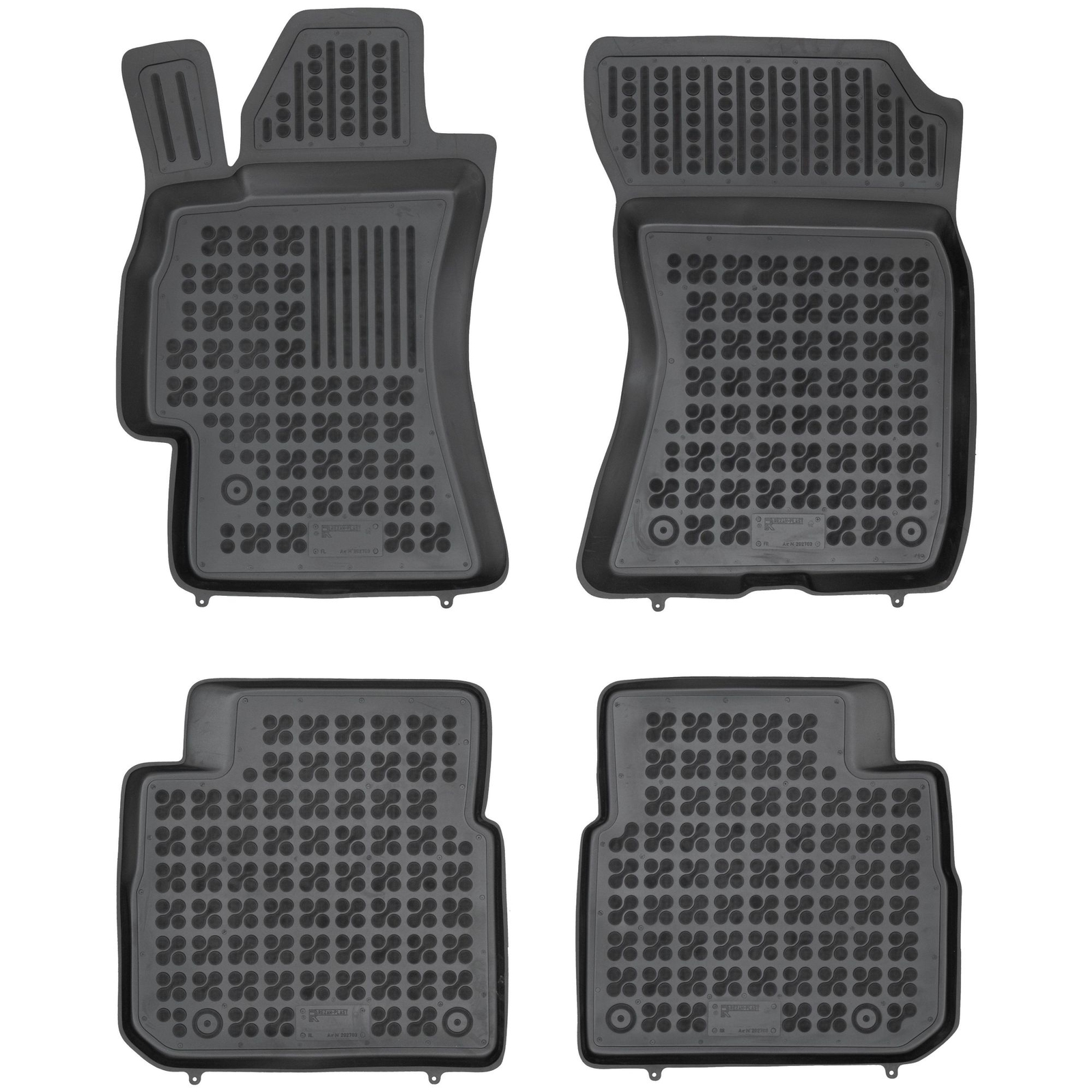 Tapis caoutchouc Subaru Outback III 2003 2004 2005 2006 2007 2008 2009 Rezaw-Plast