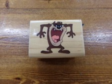 Rubber Stampede Tasmanian Devil Taz 018-D Mounted Stamp Looney Tunes 1993