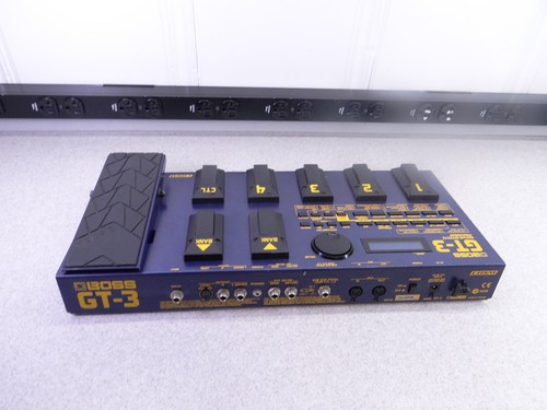 GUITARRA ELÉCTRICA MULTIEFECTOS USADA BOSS GT-3 PROCESADOR EFECTO PEDAL BASE COSM - Imagen 14 de 21