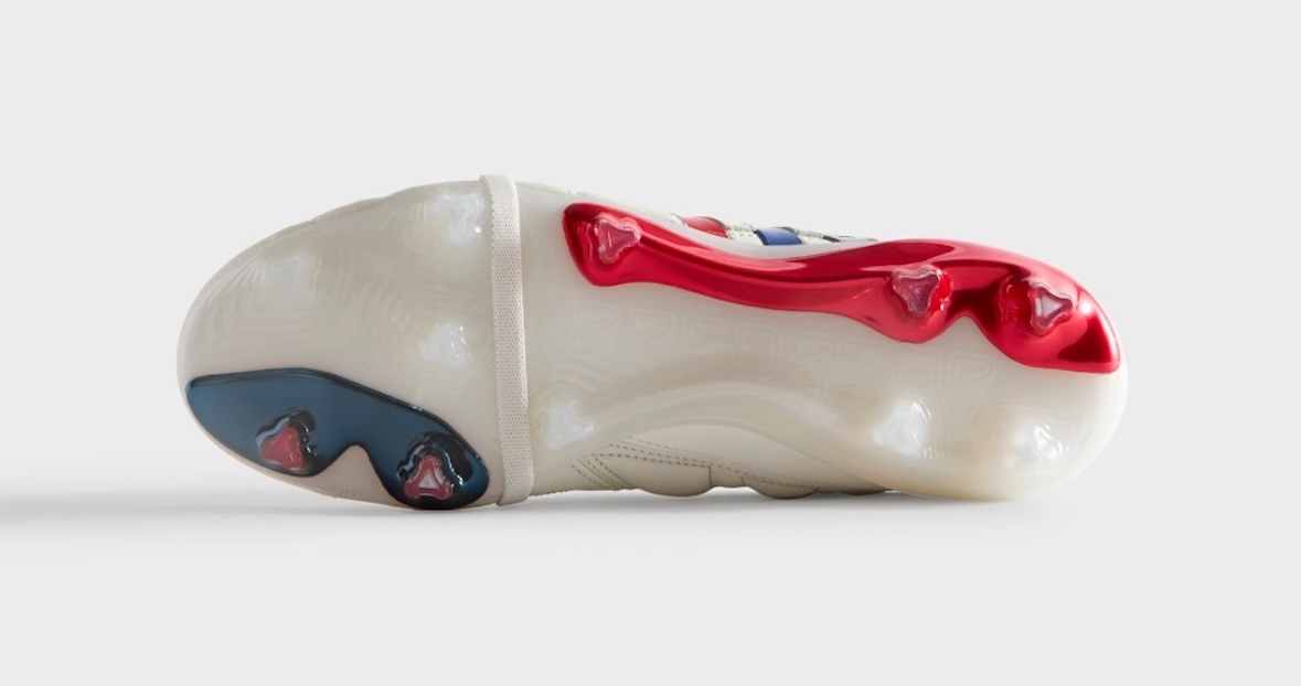 Kith × adidas Predator Mania White Vivid Red Royal Blue  display picture 2