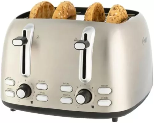 New Oster 4-Slice Toaster For Bread, Bagel w/ Removable Crumb Trays