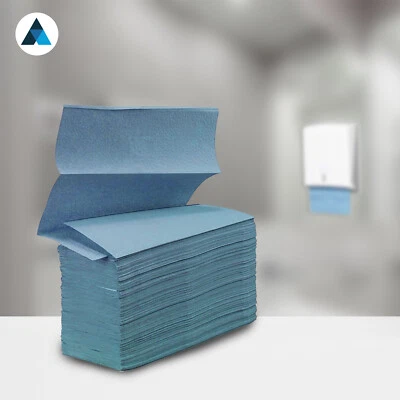 Nationwide Paper Case of 3000 Paper Hand Towels,1 Ply Z Fold MultiFold Tissues