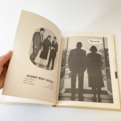 Anuario universitario Chowan 1960 Chowanoka Murfreesboro NC libro de tapa dura - Imagen 13 de 18