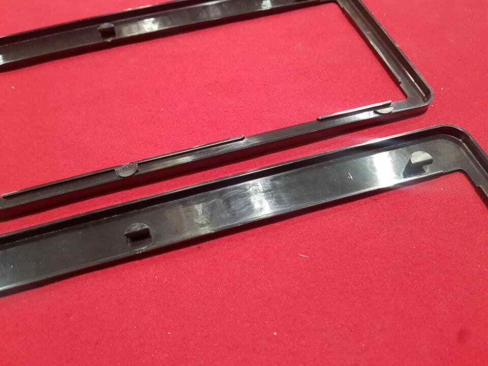 NUMBER PLATE FRAMES REGO PLATE SURROUNDS FORD HOLDEN TOYOTA MAZDA BMW MERC eBay