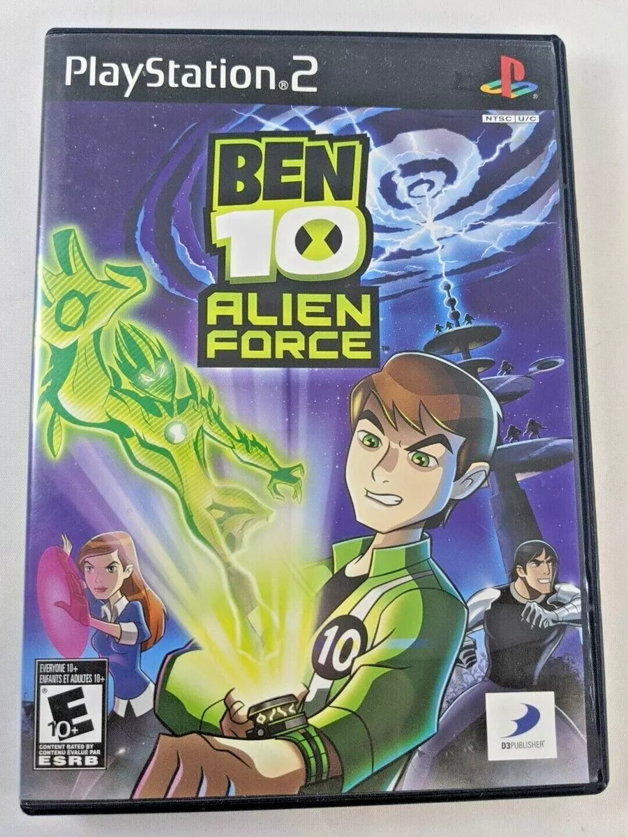 PS2 - Ben 10 -- Allien Force 