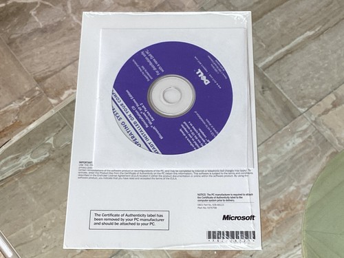 SEALED Dell Windows XP Home Edition with SP2 Reinstallation CD - NO COA - Picture 2 of 2