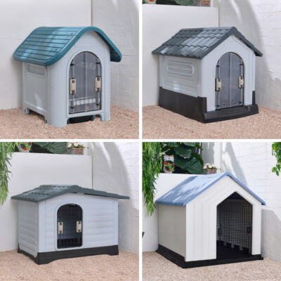 Durable Waterproof Plastic Dog Kennel Pet Winter House Animal
