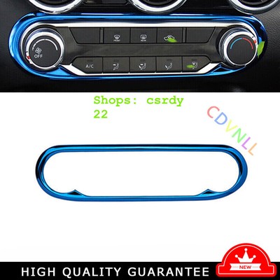 Central Console AC Switch Panel Trim For Nissan Sentra 2020-2022 Blue Titanium