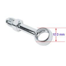 3/8'' 180 Degree Brake Line Banjos Fitting for Harley Softail Low Rider Fat Bob