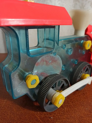 Soviet vintage toy clockwork steam locomotive. Works. Good condition. 34752 - Picture 6 of 12