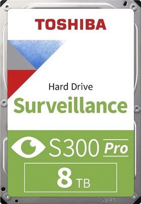 Toshiba S300 Pro MD10ADA800V Surveillance Serial ATA 3.5'' 8000GB Hard Drive