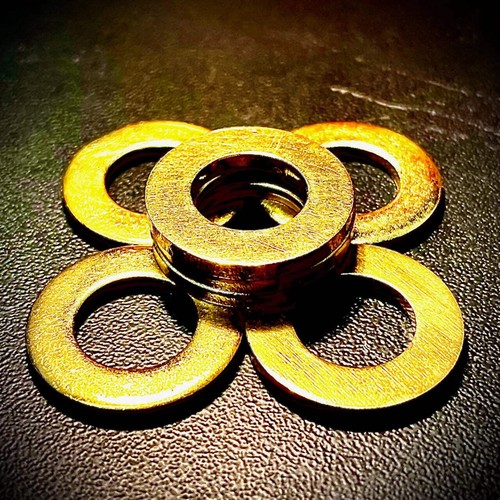 M2.5 M3 M3.5 M4 M5 M6 M8 M10 M12 M16 Washers Form A Brass - Picture 10 of 104