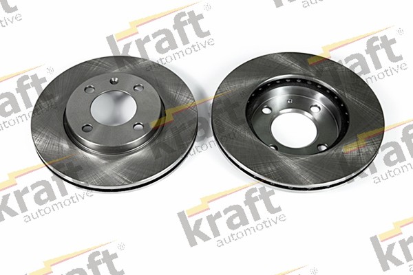 2X Kraft Automotive Bremsscheibe 6040110 FüR VW Seat Audi Golf Jetta 1G1 19E 2 3-image