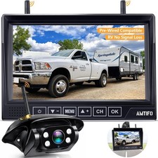 RV Backup Camera Wireless Easy Install: Plug Play for Furrion Pre-Wired RVs...