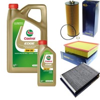 SCT Inspektionspaket 6L Castrol 5W-30 FüR VW Passat Variant 2.5 TDI Skoda