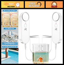 Water Level Sensor Alarm 100dB for Sump Pump & Leaks - 78" Cable, 4 Volume Level