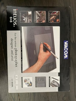 NEW Wacom Intuos3 6x8'' USB Tablet w/ Pen Mouse PTZ630