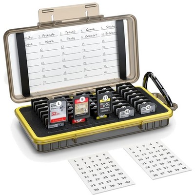 Aufbewahrungsbox für SD, SDXC, SDHC, MicroSD - Nintendo Switch, PS Vita