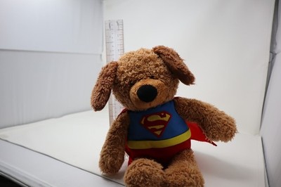 Super Hero DC Comics Superman Griffin 12  Puppy Dog Plush Stuffed Animal by Gund