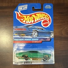 Hot Wheels Pinstripe Power 65 Impala 1965 Chevrolet Green 164 Diecast