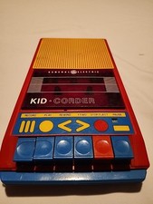 Kid Corder Tape Cassette Player Recorder GE General Electric 3-5017A FOR REPAIR