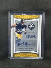 2017 Panini Limited Ryan Shazier Ink Auto #/35Steelers A8