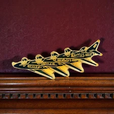 Vintage Blue Angels Lapel Hat Pin U.S. Navy Flight Demonstration Team Jets