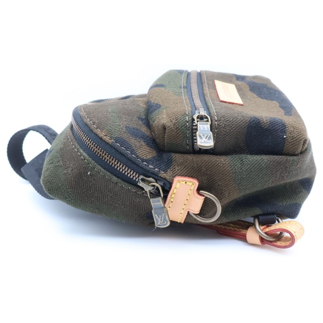 Louis Vuitton 17aw X Supreme Apollo Nano Backpack Charm Camouflage Camo Used d33 image 3