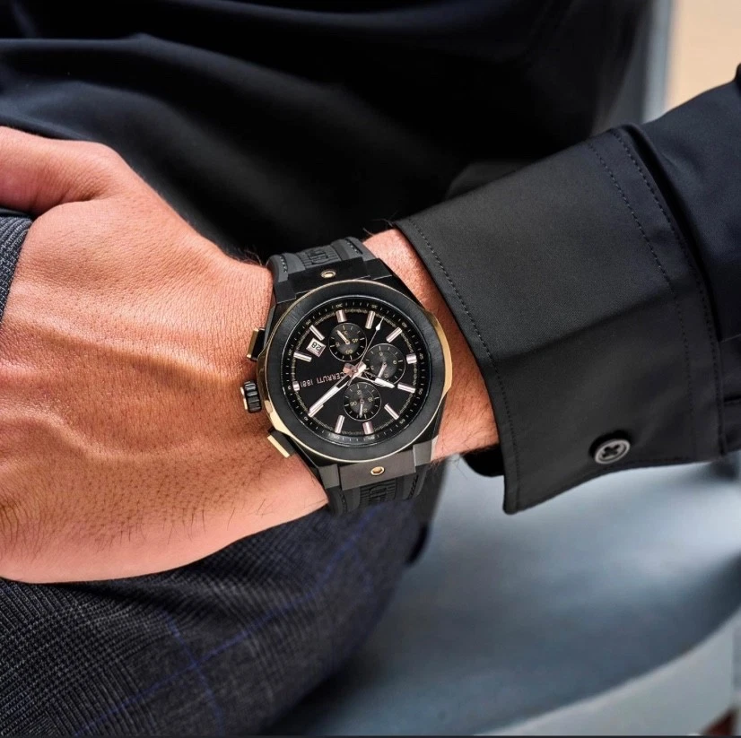 Cerruti 1881 Watch Mens Ruscello Swiss Luxury 50m WR Choice of 2 RRP £289 - Image 4 of 4