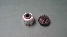 9 PIN Octal Plug Vtg AMPHENOL 86CP9 + Hood radio leslie speaker cable connector