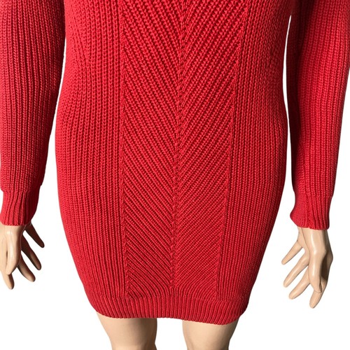 Gap Kids Sweater Dress Girls Large Size 10 Red - Picture 7 of 10
