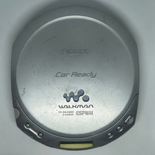 SONY CD Walkman D-E226CK Silver CD Portable NO HEADPHONES, PARTS OR REPAIR
