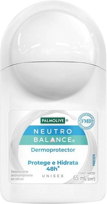 Deodorant Palmolive Neutro Balance 0% zero en roll on unisex 50 mL Mexico