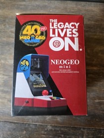 NEOGEO mini Japan Game Console SNK neo geo Japanese 40th Anniversary NEW