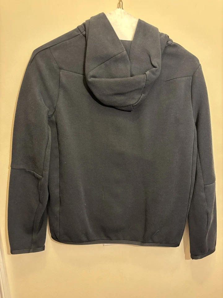 Sudadera con Capucha Nike Tech Fleece Niños Mediana “Negro” Ajuste Estándar Foto 2 de 2