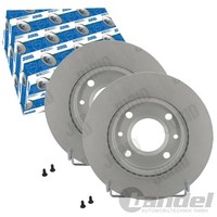 2X Jurid Bremsscheiben Vorne 247Mm BelÜFtet Passend FÜR CitroËN AX Saxo Xsara