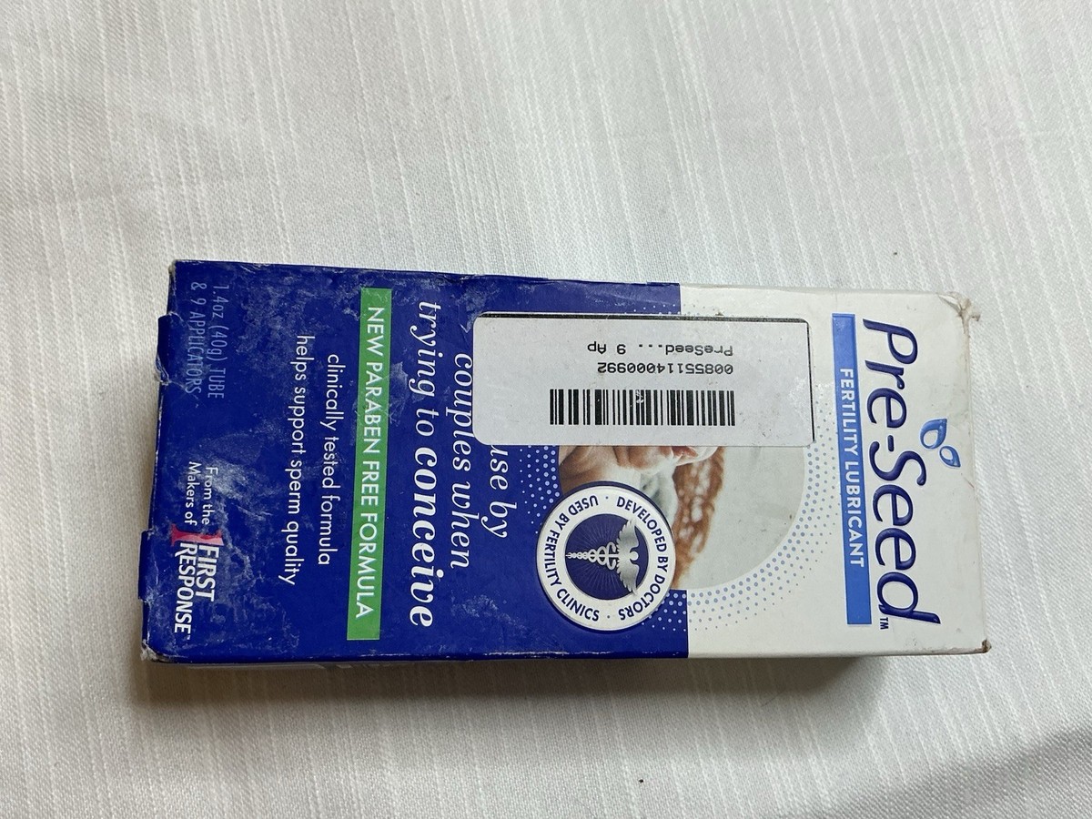 PreSeed Fertility Friendly Personal Lubricant 1.4oz Exp 2027 885339650856|  eBay