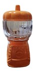 Target Orange Pumpkin Glass Gumball Machine Halloween Fall Candy Jar   Brand New