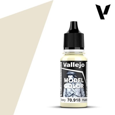 Vallejo Model Color (004) 70.918 Ivory 18ml