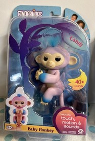 Fingerlings Interactive Baby Monkey & Baby Sloth Lot of 2 New In Box Sealed