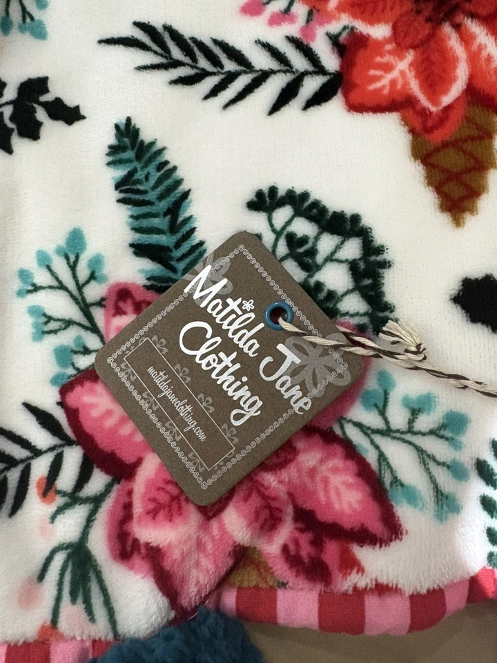 Nuevo En Bolsa Matilda Jane Manta Acurrucada Super Suave Cómoda Peluche 62x50 Foto 4 de 4