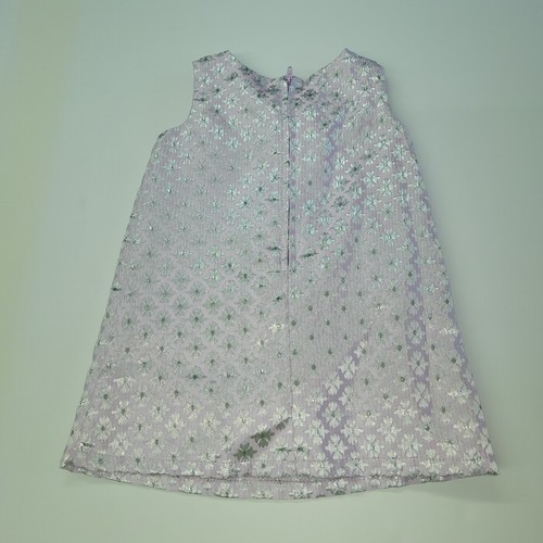 Childrens Place Dress Girl 18-24M Lilac Embroidered Lined Holiday Party Princess - Bild 4 von 11
